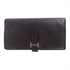 HERMES PHW Bearn Long Wallet Veau Epsom Leather Noir Black