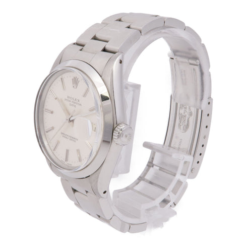 ROLEX Oyster Perpetual 34mm 1500 Automatic Watch Stainless Steel White