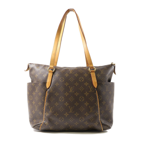 LOUIS VUITTON LV GHW Totally MM Shoulder Bag M56690 Monogram Brown