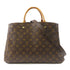 LOUIS VUITTON LV GHW Montaigne GM 2 Way Bag M41067 Monogram