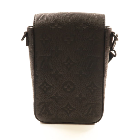 LOUIS VUITTON LV S-Lock Vertical Wearable Bag M81524 Monogram Taurillon Black