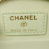 CHANEL CC GHW Mini Round Vanity 2 Way Shoulder Bag Green AP2502