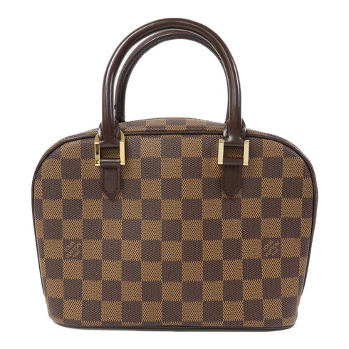 LOUIS VUITTON LV GHW Sarria Mini Hand Bag N51286 Damier Azur Brown