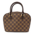 LOUIS VUITTON LV GHW Sarria Mini Hand Bag N51286 Damier Azur Brown