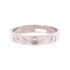 CARTIER Mini Love Ring Cartier#56 US#7.25 18K White Gold