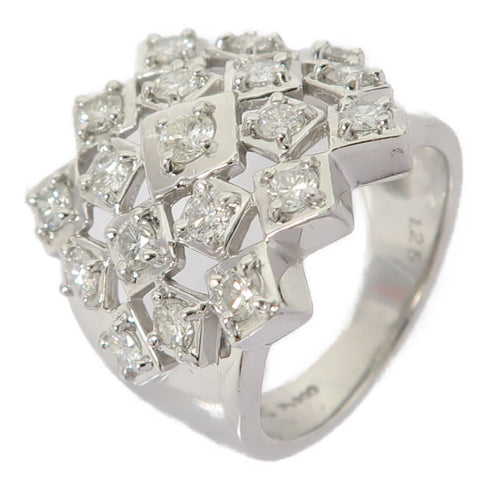 Fine Jewelry 1.25ct Diamond Ring PT900 Platinum US#6