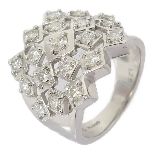 Fine Jewelry 1.25ct Diamond Ring PT900 Platinum US#6