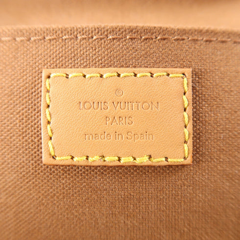 LOUIS VUITTON LV Petit Sac Plat 2 Way Shoulder Bag Handbag M69442 Monogram Brown