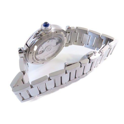 CARTIER Pasha Automatic Watch WSPA0009 Stainless Steel Grey