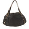 GUCCI GG GHW Shoulder Bag Canvas 13073649 Black