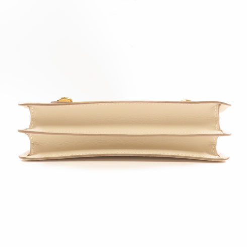 HERMES GHW Roulis 23 Shoulder Bag Evercolor Leather Beton