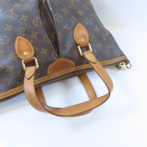 LOUIS VUITTON LV GHW Palermo 2 Way Shoulder Bag M40145 Monogram Brown