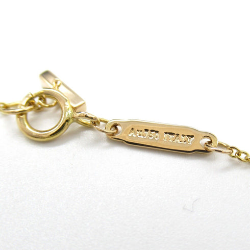 TIFFANY&CO T Smile Mini Diamond Necklace 18K Pink Gold