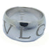 BVLGARI Mono Logo Ring 18K White Gold Bvlgari#55 US#7