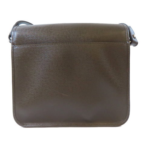 LOUIS VUITTON LV SHW Taiga Andrei Messenger Shoulder Bag M32482 Taiga Brown