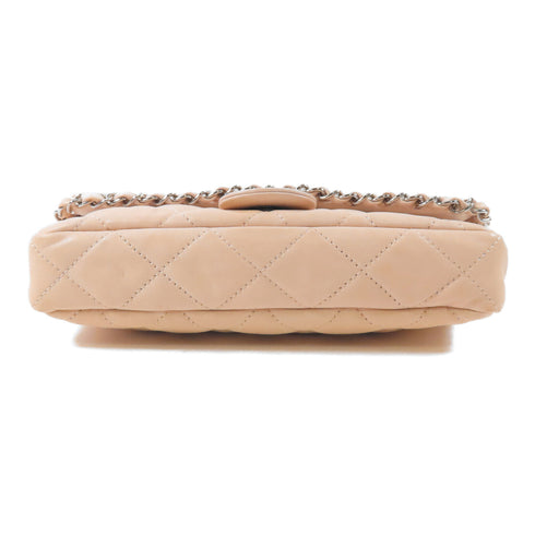 CHANEL CC SHW Chain Shoulder Bag Calfskin Leather v5