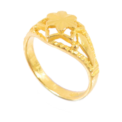 Jewelry Gold Ring US#3.75 24K Yellow Gold