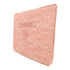 CHANEL CC SHW Pouch Canvas Pink