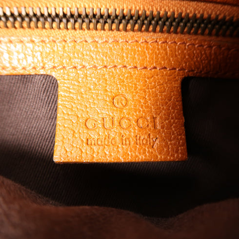 GUCCI GG GHW Shoulder Bag 120888 Canvas/Calfskin Leather