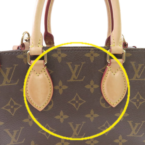 LOUIS VUITTON LV GHW Sac Plat BB Handbag Shoulder Bag M45847 Monogram Brown v1