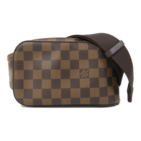 LOUIS VUITTON LV GHW Geronimos Waist Bag N51994 Damier Ebene Brown