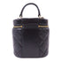 CHANEL CC GHW Trendy CC Vanity Case 2 Way Shoulder Bag Lambskin Leather Black