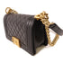 CHANEL CC GHW Boy 20 Chain Shoulder Bag Lambskin Leather