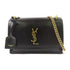 SAINT LAURENT YSL GHW Sunset Medium Chain Shoulder Bag 442906 Calfskin Leather