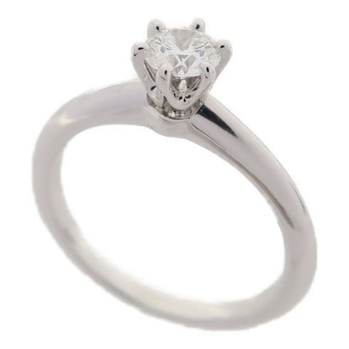 TIFFANY&CO 0.30ct Diamond Ring US#4.75 PT950 Platinum