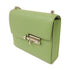 HERMES PHW Verrou Mini Chain Shoulder Bag Chevre Leather Vert Criquet Green