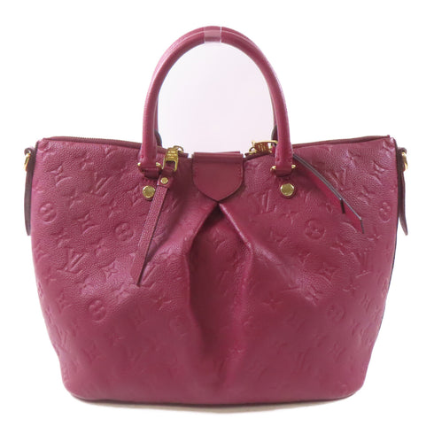 LOUIS VUITTON LV GHW Mazarine MM 2 Way Shoulder Bag M43215 Empreinte Purple