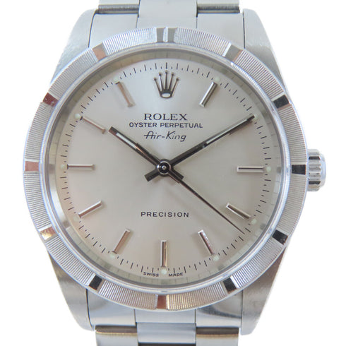 ROLEX Air King Automatic Watch 14010 Stainless Steel Silver