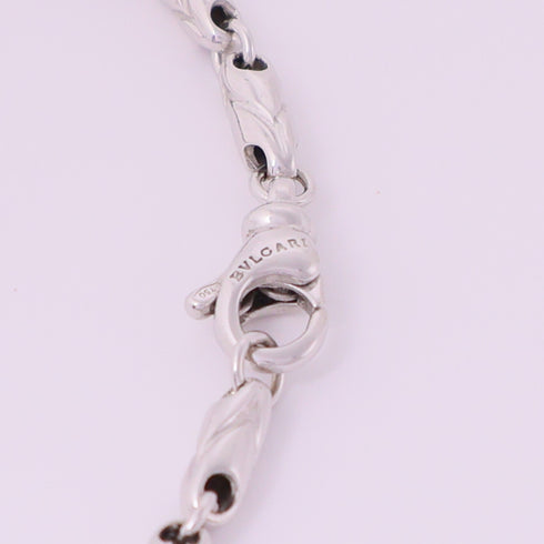 BVLGARI Diamond Necklace 18K White Gold v2