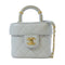 CHANEL Quilted CC GHW Vanity Case Chain Shoulder Bag AS3973 Lambskin Leather