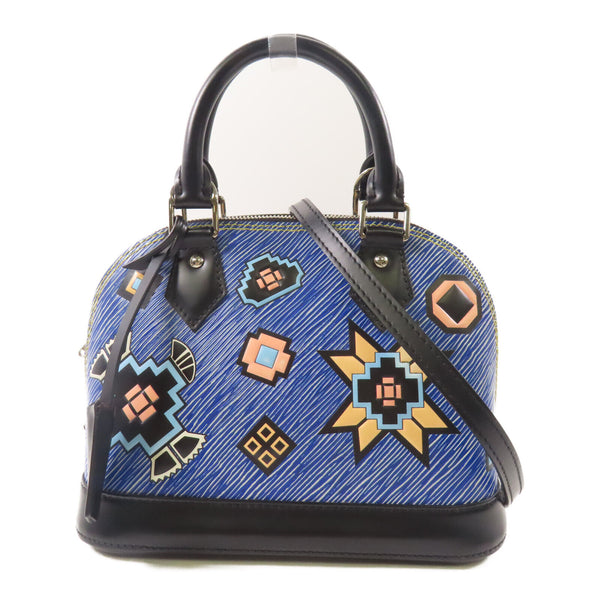 LOUIS VUITTON LV SHW Alma BB 2 Way Bag M50833 Epi Leather