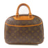 LOUIS VUITTON LV GHW Trouville Hand Bag M42228 Monogram Brown v3