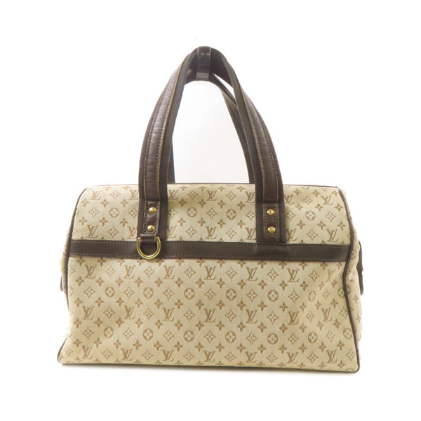 LOUIS VUITTON LV GHW Josephine GM Shoulder Handbag M92212 Monogram Mini Beige