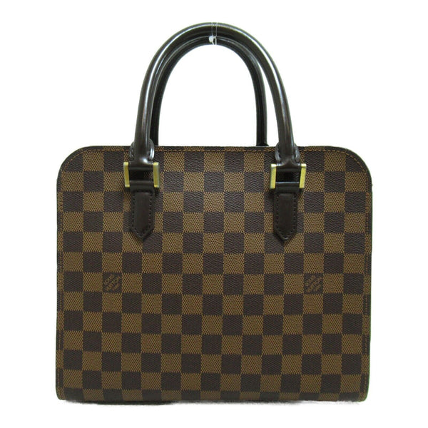 LOUIS VUITTON LV GHW Triana Handbag N51155 Damier Brown
