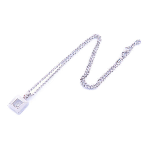 Chopard 0.05ct Diamond Necklace 18K White Gold