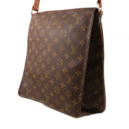LOUIS VUITTON LV GHW Musette Salsa Shoulder Bag M51387 Monogram Brown v10
