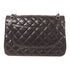 CHANEL CC SHW Large Classic Chain Shoulder Bag Lambskin Leather Black