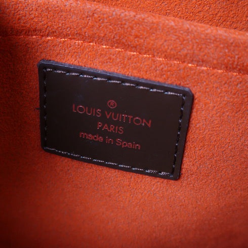 LOUIS VUITTON LV GHW Sarria Mini Handbag N51286 Damier Ebene Brown v1