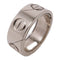 CARTIER Astro Love Ring 18K White Gold Cartier#50 US#5.25
