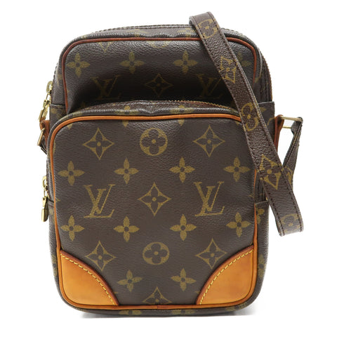 LOUIS VUITTON LV GHW Amazon Shoulder Bag M45236 Monogram Brown v1