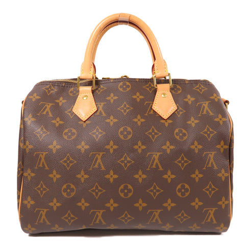 LOUIS VUITTON LV GHW Speedy Bandouliere 30 2 Way Bag M41112 Monogram Brown