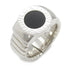 BVLGARI Tubogas Onyx Ring 18K White Gold Bvlgari#52 US#6.25