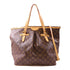 LOUIS VUITTON LV GHW Palermo GM 2 Way Shoulder Handbag M40146 Monogram Brown v1