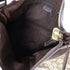 GUCCI GG GHW D Ring Large Handbag 189833 Coated Canvas/Leather Brown