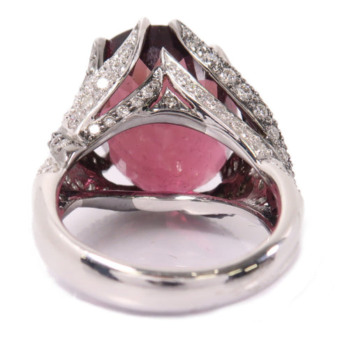 Fine Jewelry Tanzanite 1.51ct Diamond Ring Accessories US#7 18K White Gold