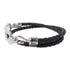 HERMES Roulis Double Tour Bracelet Swift leather Noir Black